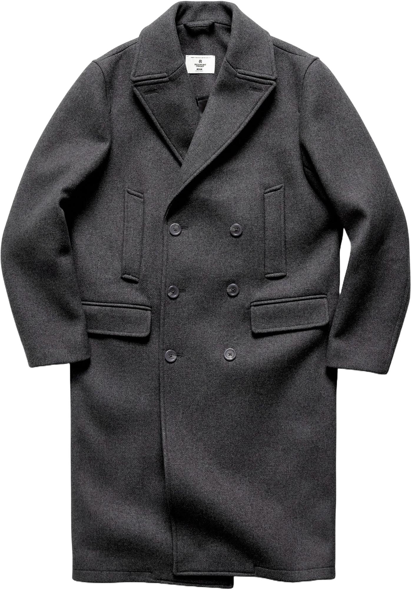 Product gallery image number 1 for product Melton Wool Polo Coat - Men's
