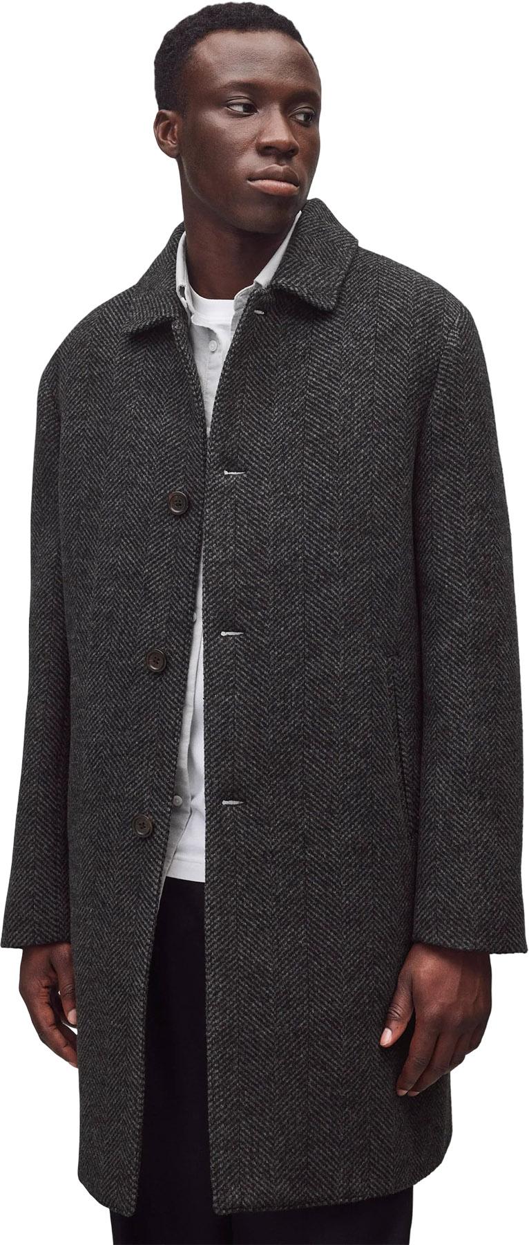 Product gallery image number 3 for product Wool Herringbone Scout Coat - Men's