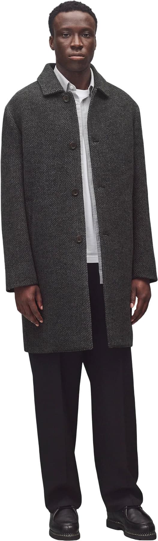 Product gallery image number 4 for product Wool Herringbone Scout Coat - Men's