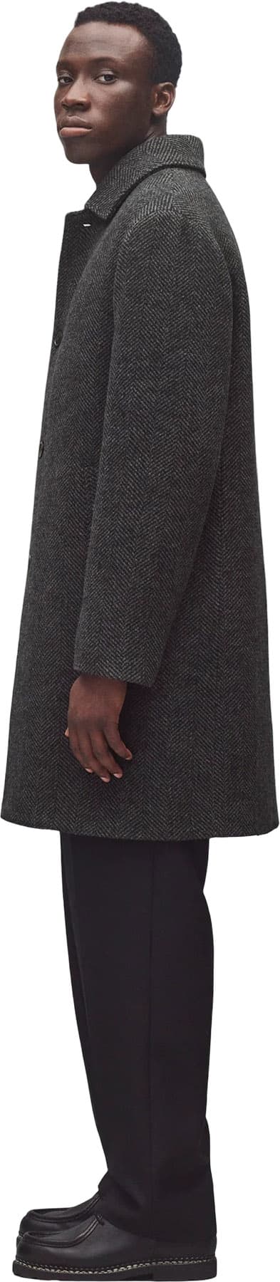 Product gallery image number 2 for product Wool Herringbone Scout Coat - Men's