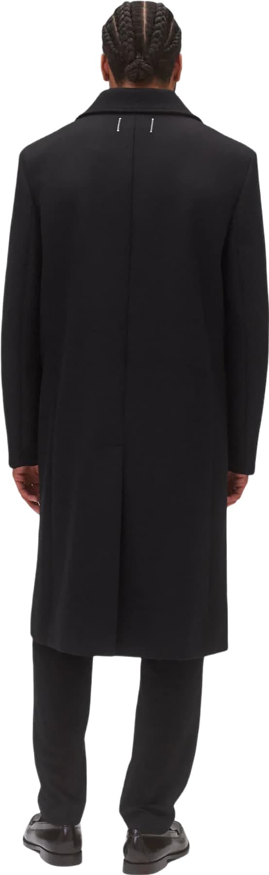 Product gallery image number 2 for product Wool Cashmere Polo Coat - Unisex