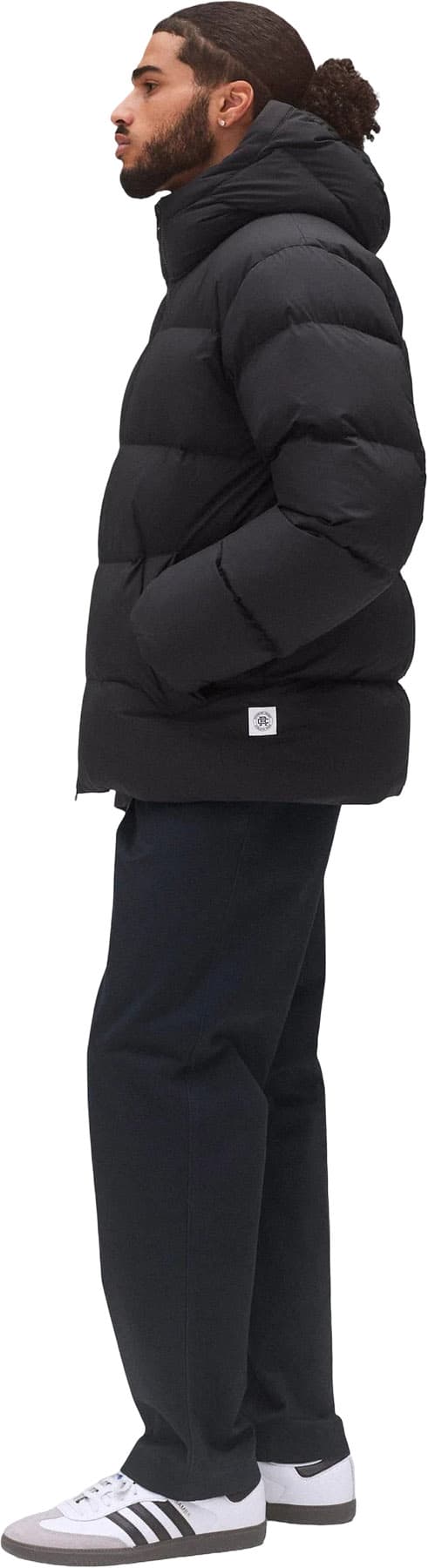 Product gallery image number 2 for product Matte Ripstop Franchise Hooded Down Jacket - Men's