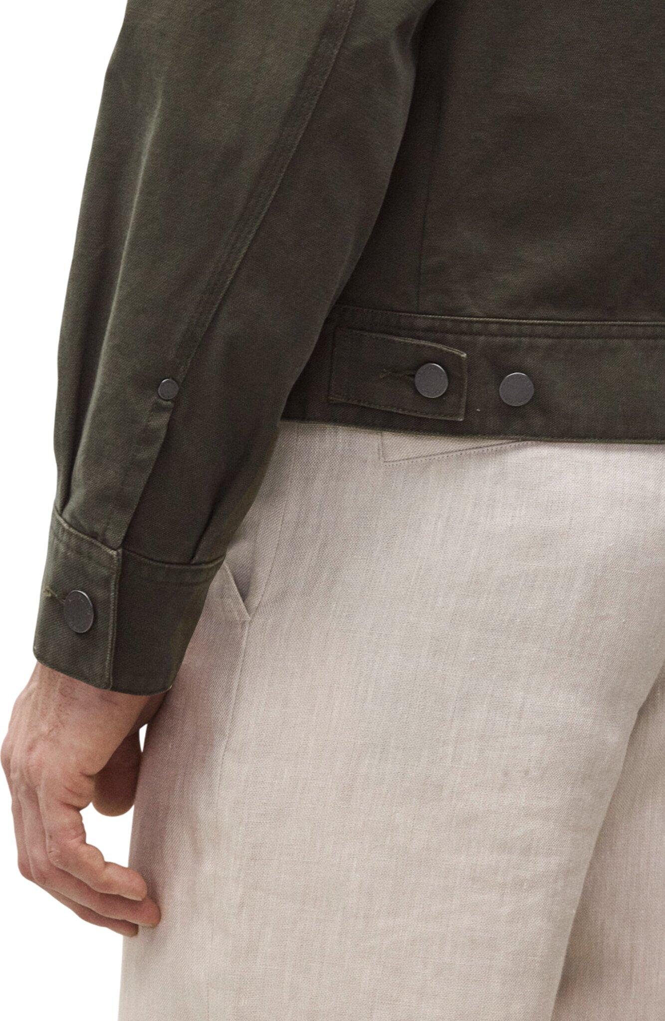 Numéro de l'image de la galerie de produits 3 pour le produit Manteau de travail en toile de coton Grounds - Homme