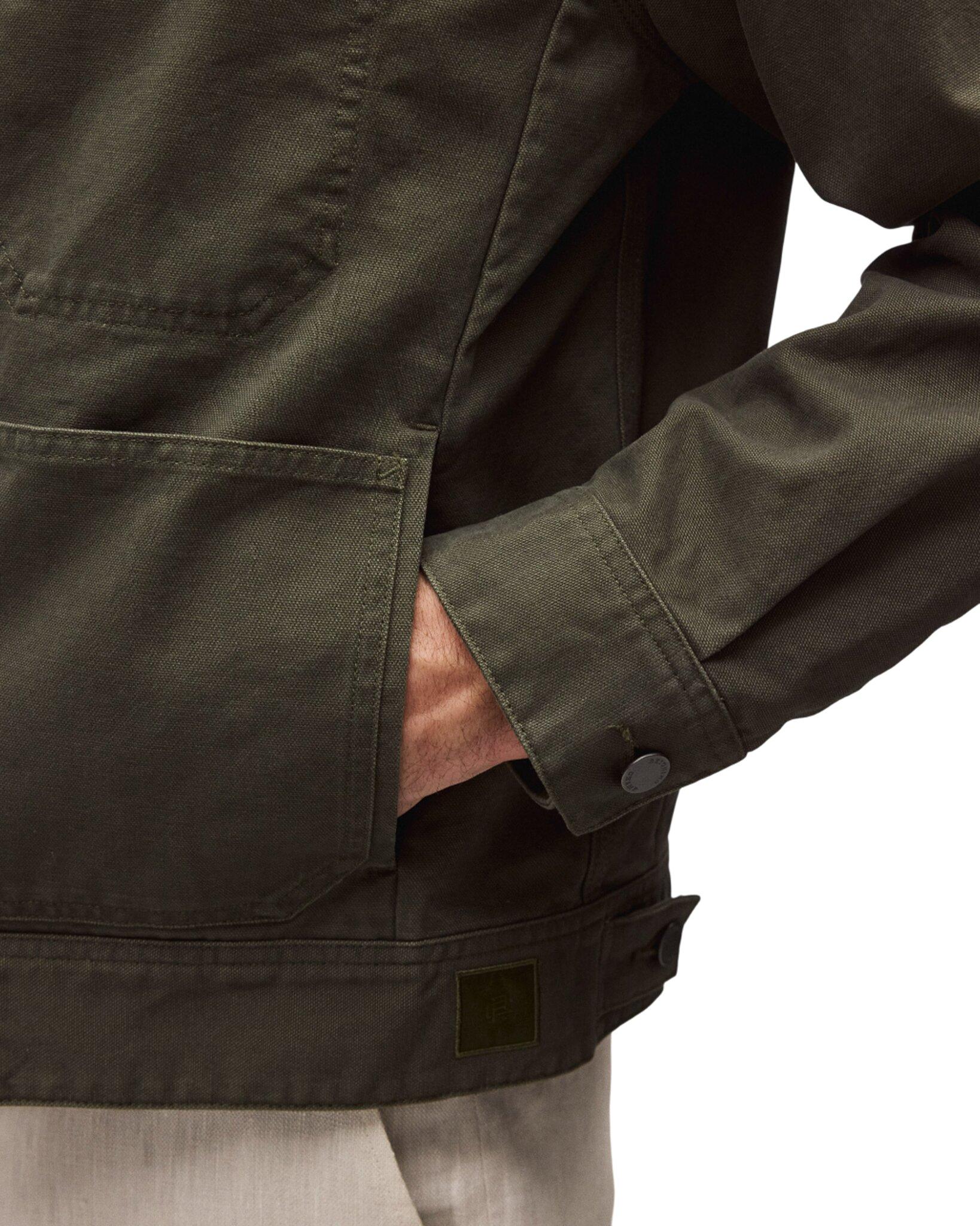 Numéro de l'image de la galerie de produits 14 pour le produit Manteau de travail en toile de coton Grounds - Homme