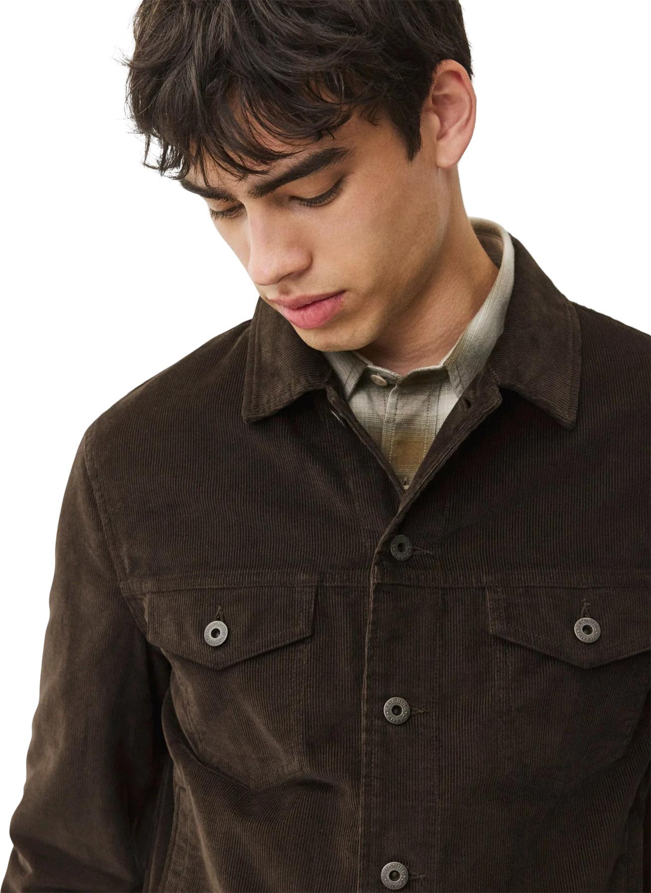 Product gallery image number 3 for product Corduroy Piston Trucker Jacket - Men's