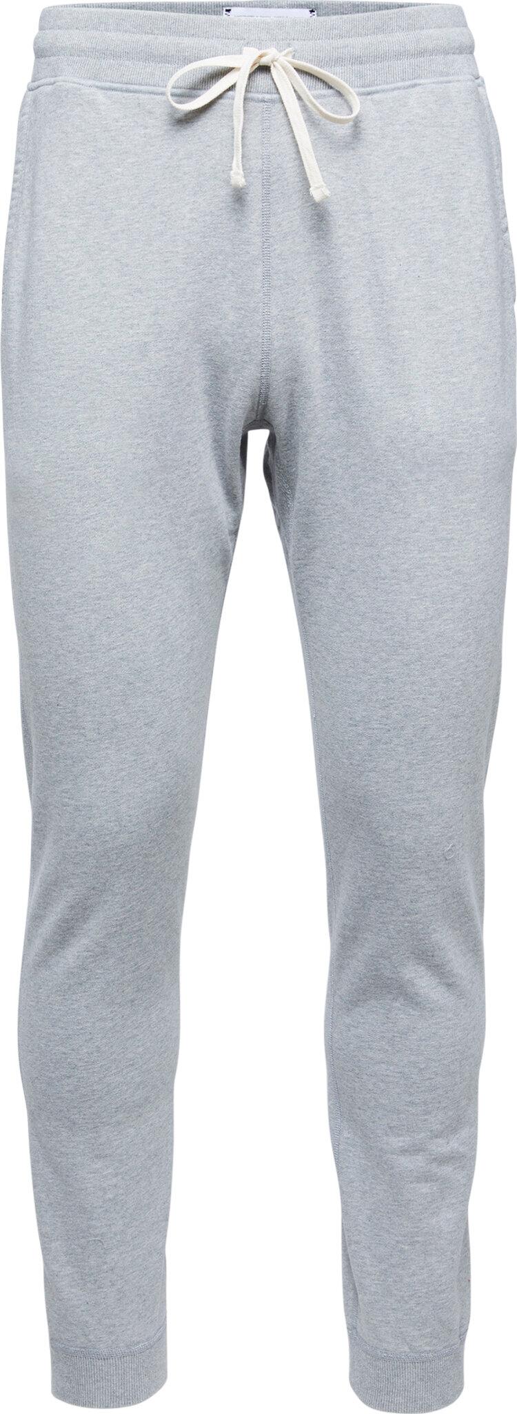 Product image for Pantalon de survêtement ajusté en tissu bouclé mi-épais - Homme