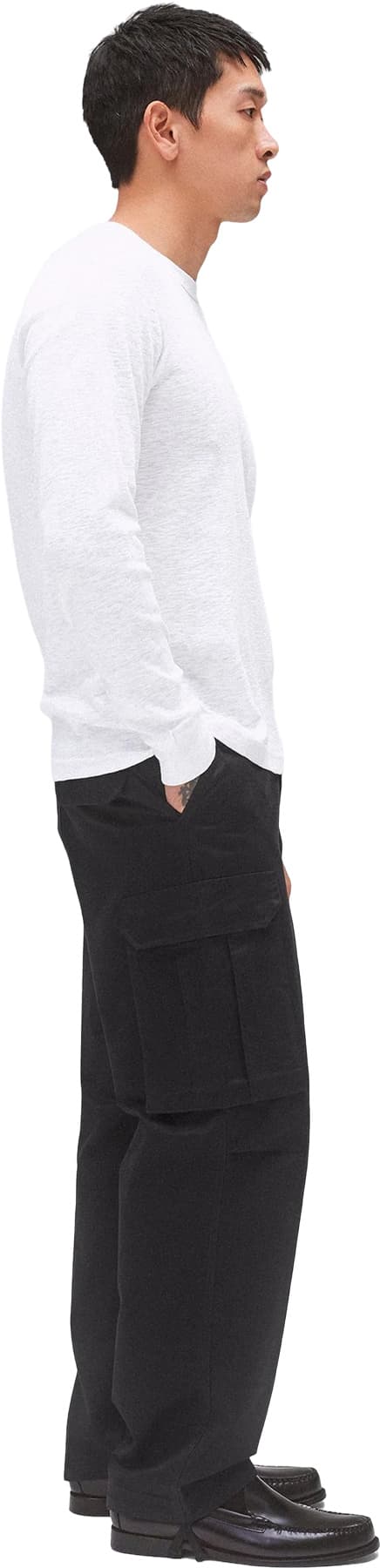 Numéro de l'image de la galerie de produits 3 pour le produit Pantalon chino cargo en cotton - Unisexe