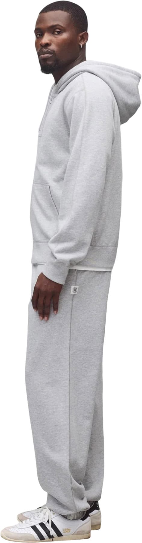 Product gallery image number 2 for product Midweight Terry Relaxed Fit Cuffed Sweatpant - Men's