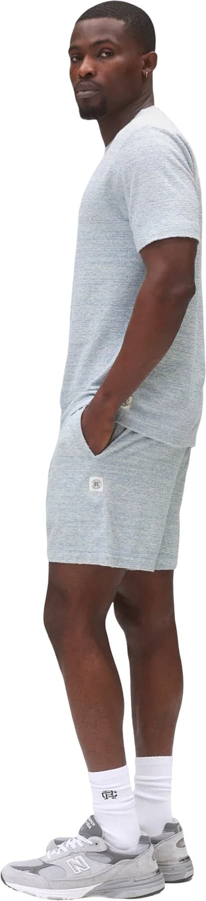 Product gallery image number 5 for product Textured Terry Standard Shorts 6" - Men's