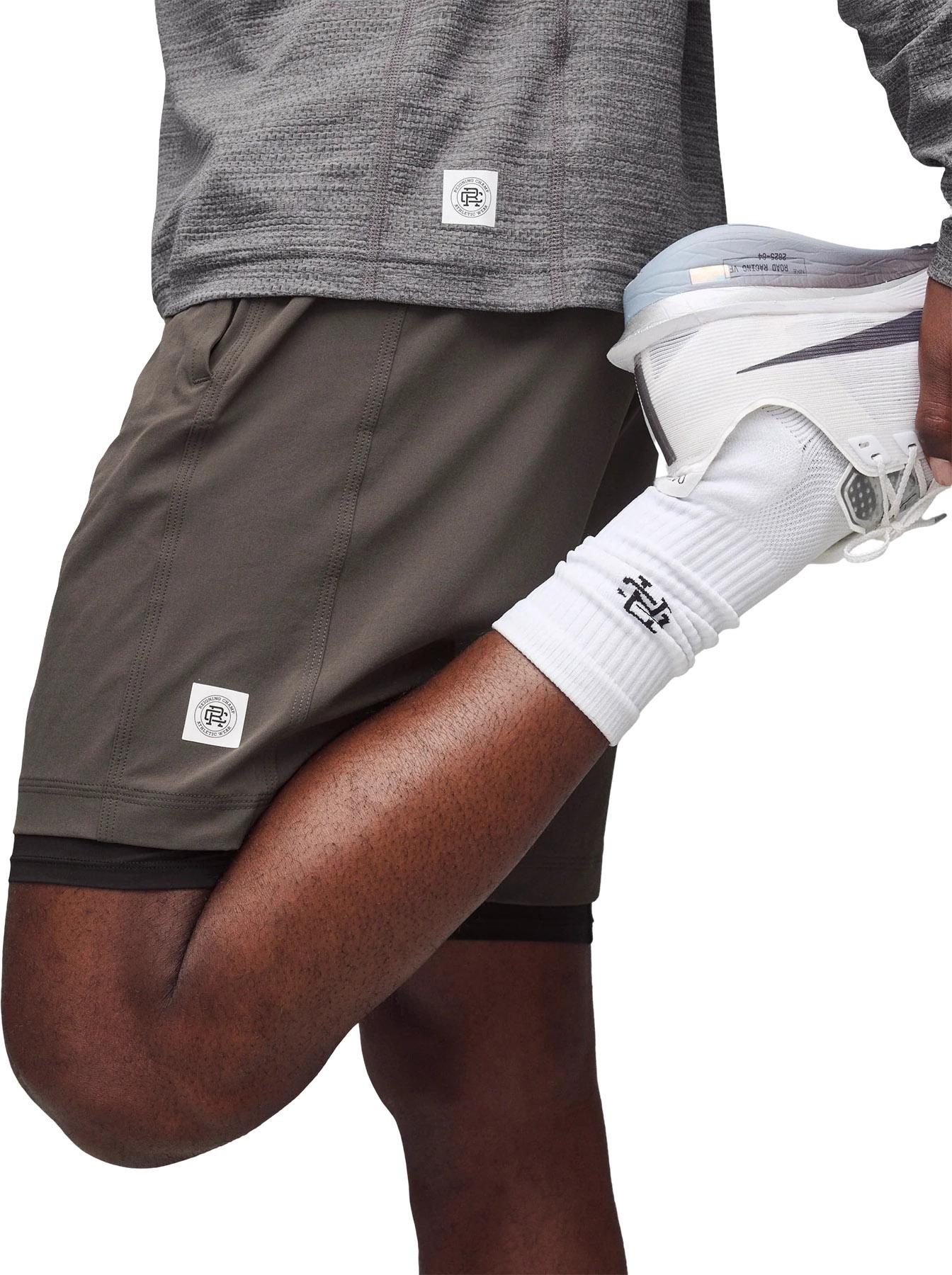 Product gallery image number 7 for product 4-Way Stretch Nylon Combo Standard Training Shorts 7" - Men's
