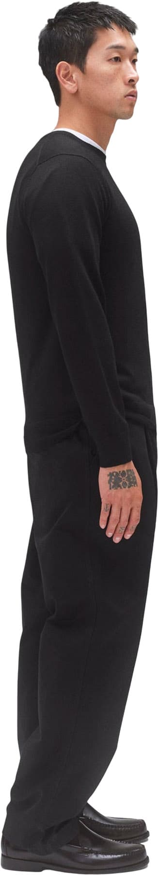 Product gallery image number 4 for product Harry Lightweight Merino Crewneck Jumper - Men's