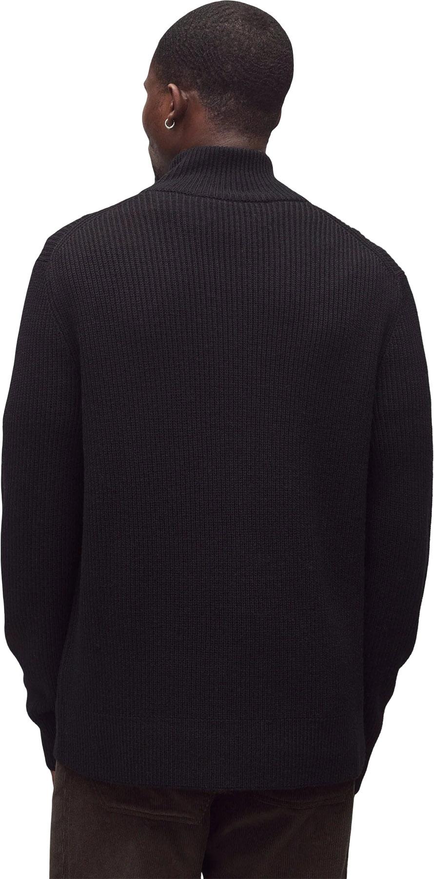 Product gallery image number 5 for product Vinnie Merino Rib Quarter Zip Sweater - Men's