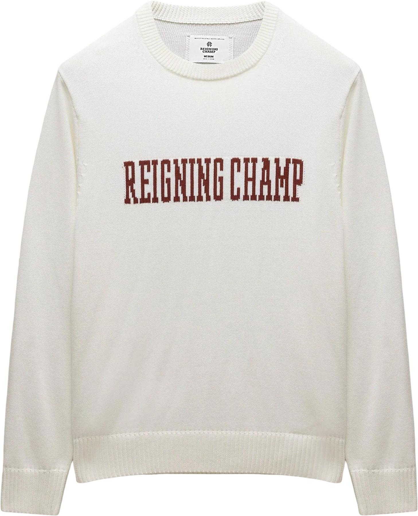 Product image for Supima Knit Collegiate Crew Neck Sweater - Men's