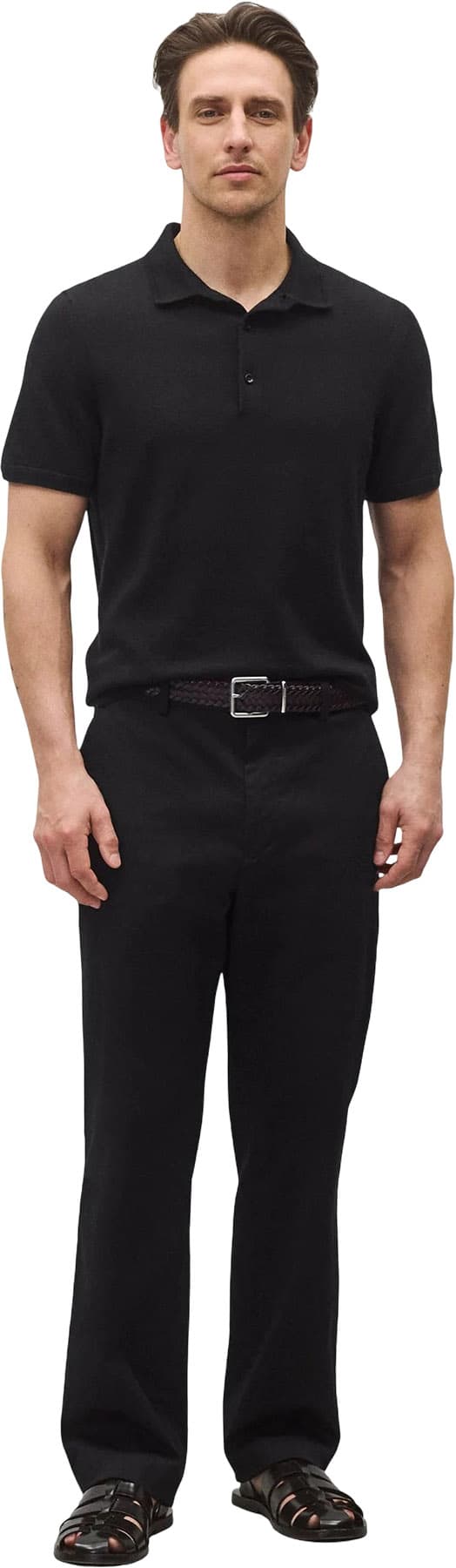 Product gallery image number 9 for product Polo en tricot Riviera Supima - Homme