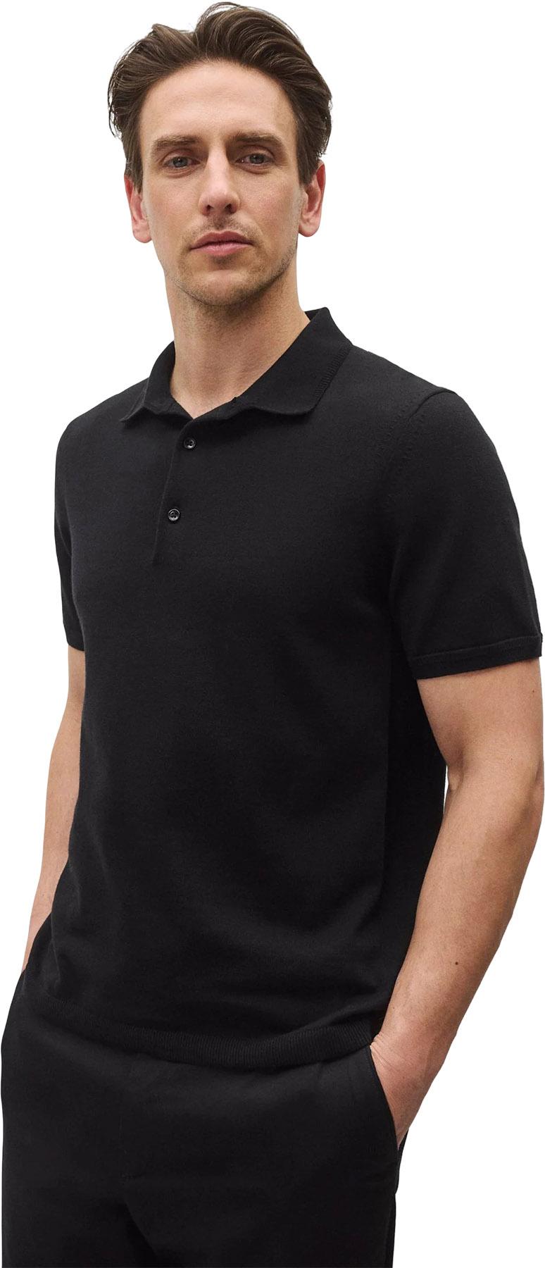 Product gallery image number 2 for product Polo en tricot Riviera Supima - Homme