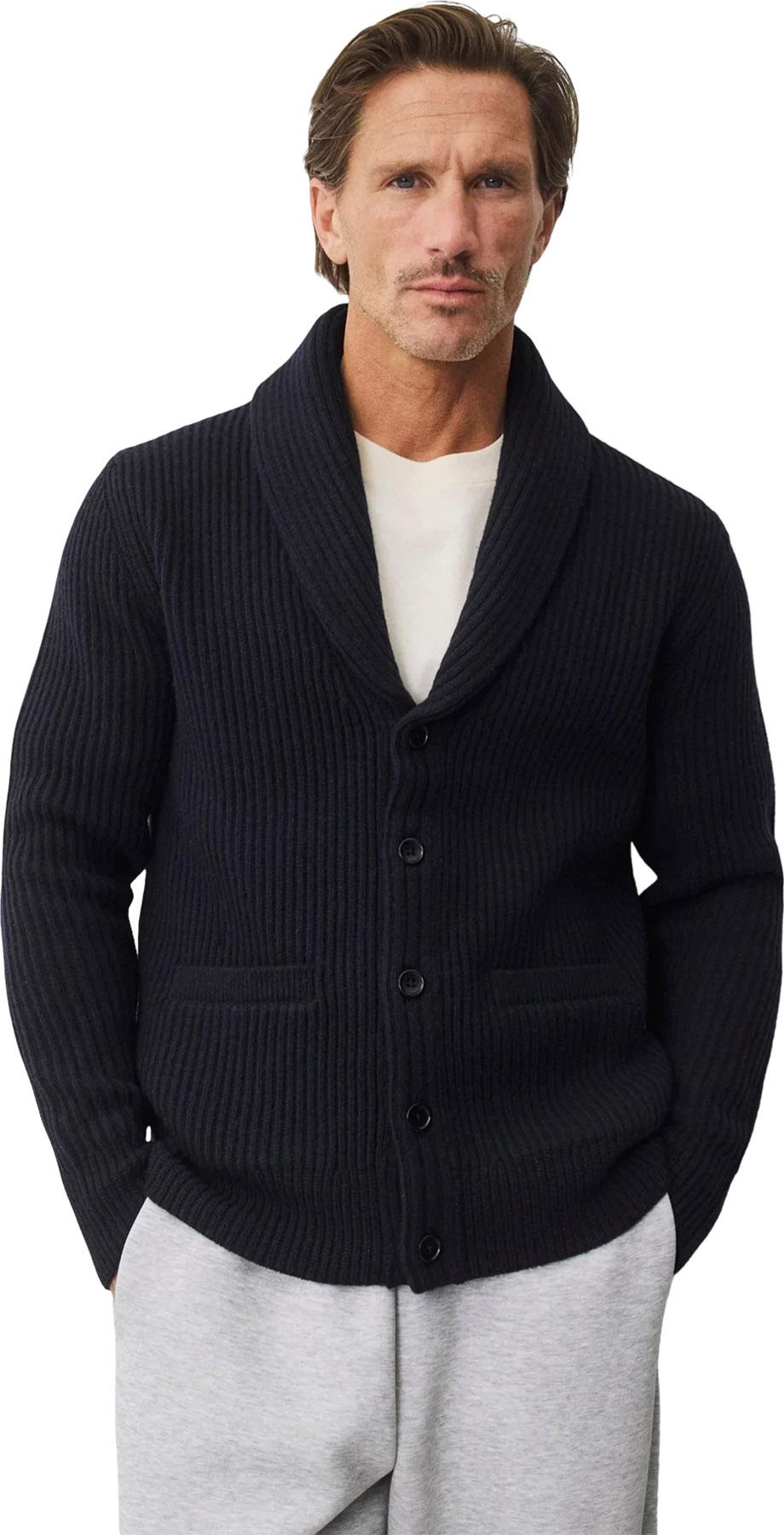 Product gallery image number 2 for product Merino Kenny Shawl Cardigan - Men's