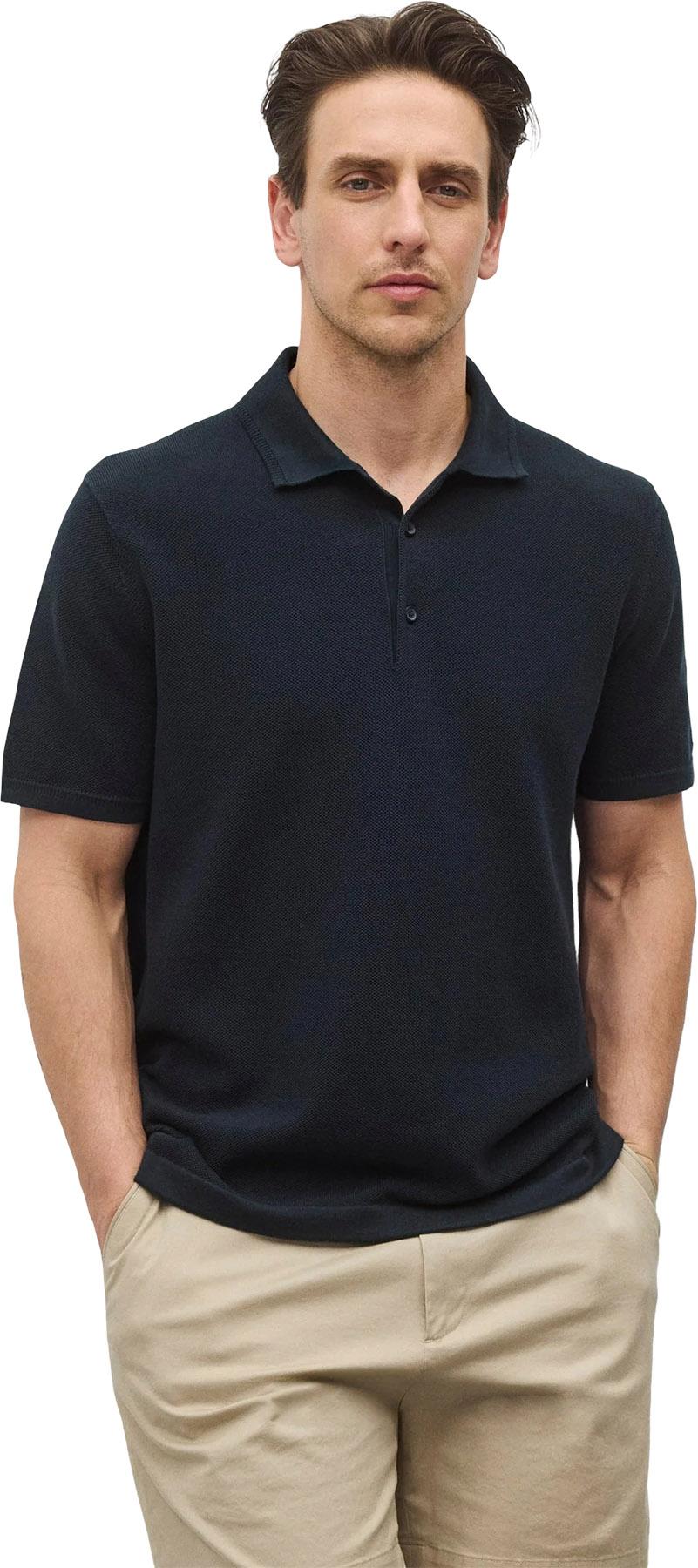 Product gallery image number 3 for product Polo piqué Supima Ace - Homme