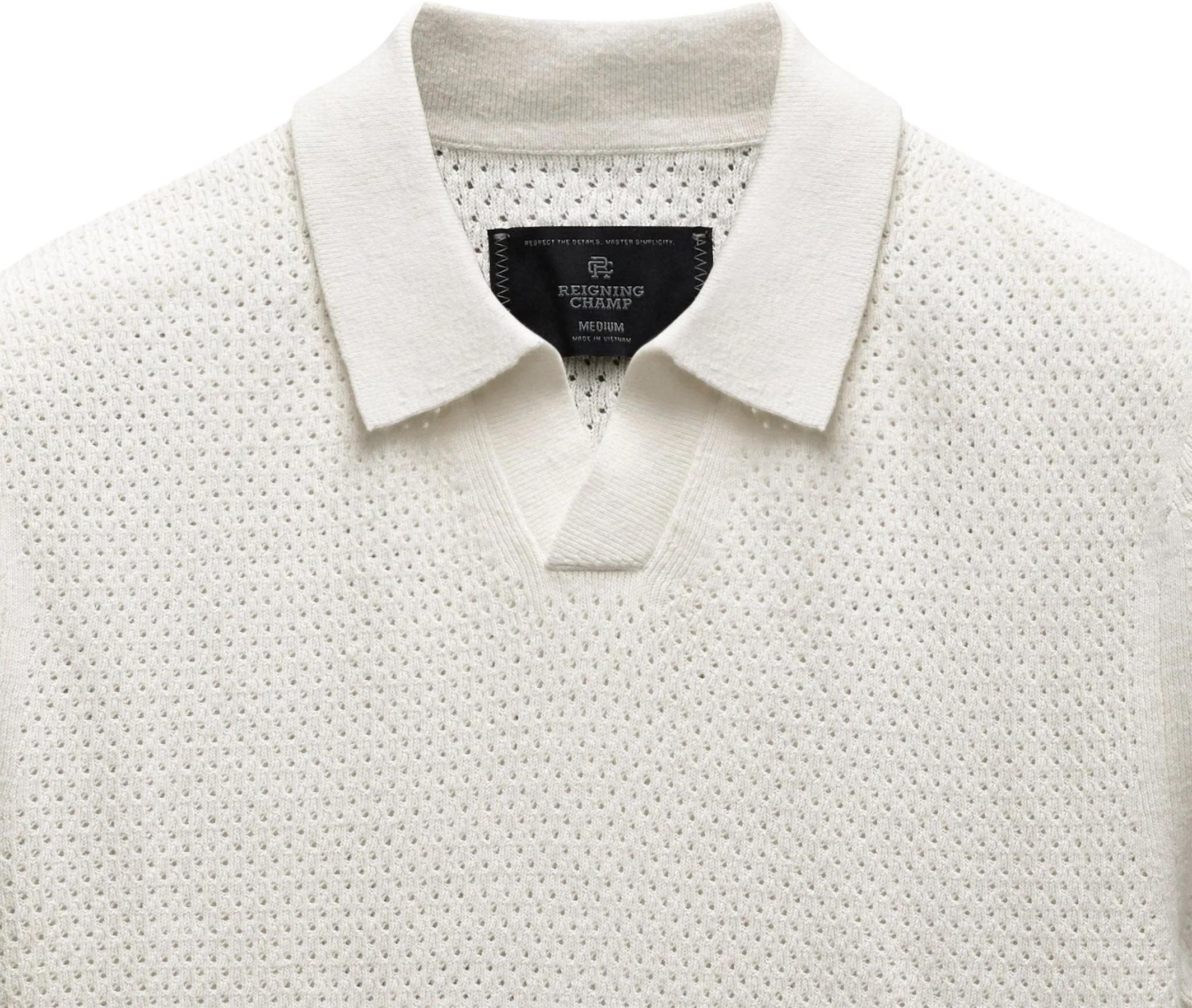 Product gallery image number 2 for product Victor Cotton Linen Polo - Men's
