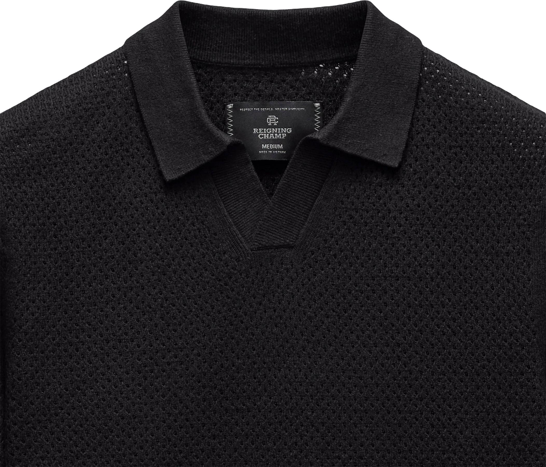 Product gallery image number 3 for product Victor Cotton Linen Polo - Men's