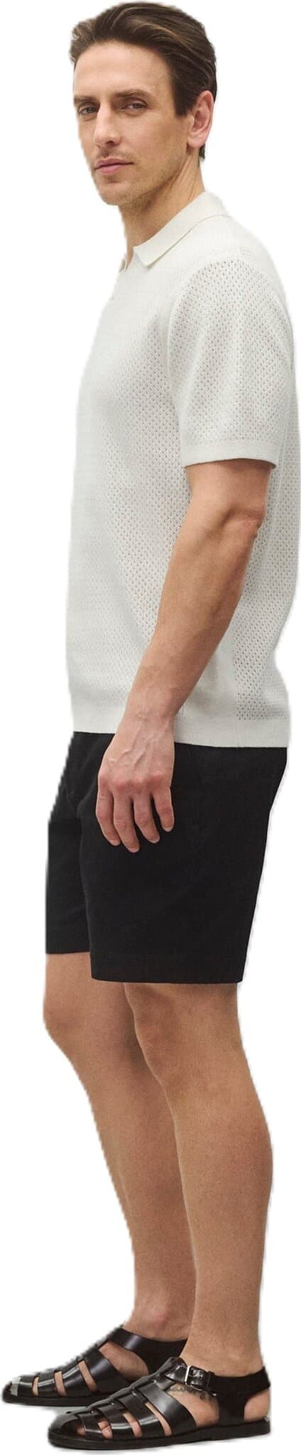 Product gallery image number 5 for product Victor Cotton Linen Polo - Men's