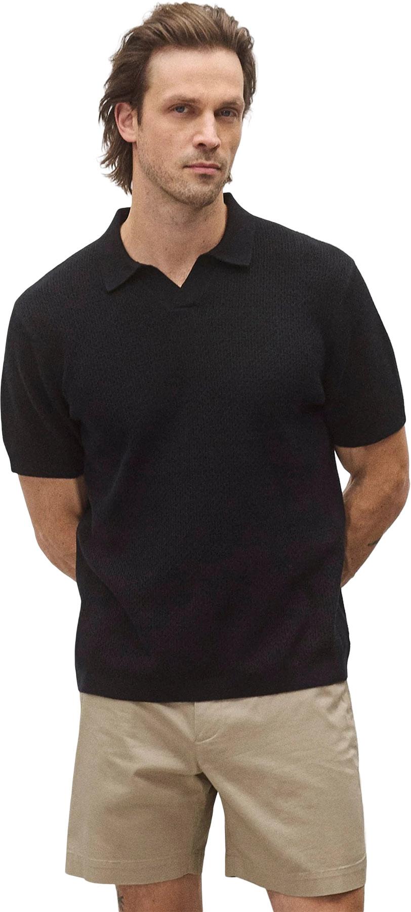 Product gallery image number 10 for product Victor Cotton Linen Polo - Men's
