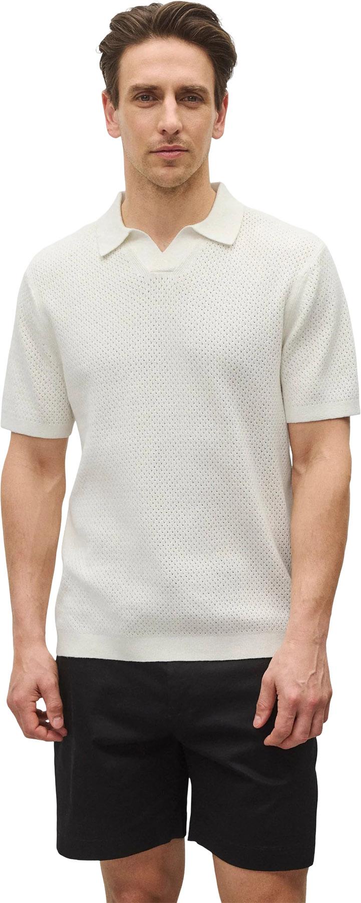 Product gallery image number 7 for product Victor Cotton Linen Polo - Men's