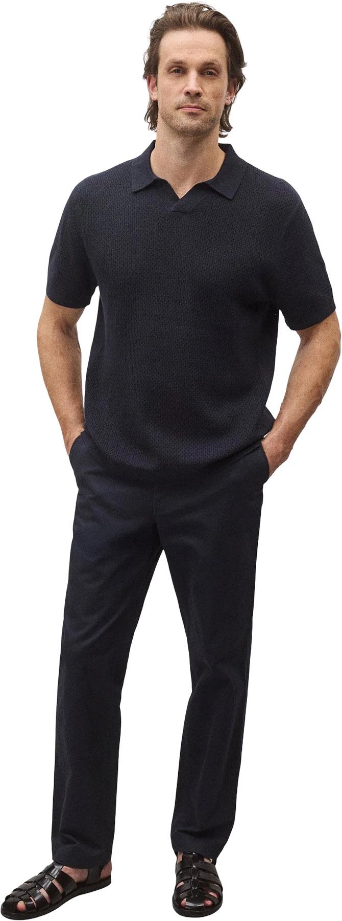 Product gallery image number 2 for product Polo en coton et lin Victor - Homme