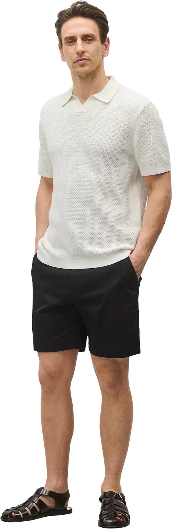 Product gallery image number 8 for product Victor Cotton Linen Polo - Men's