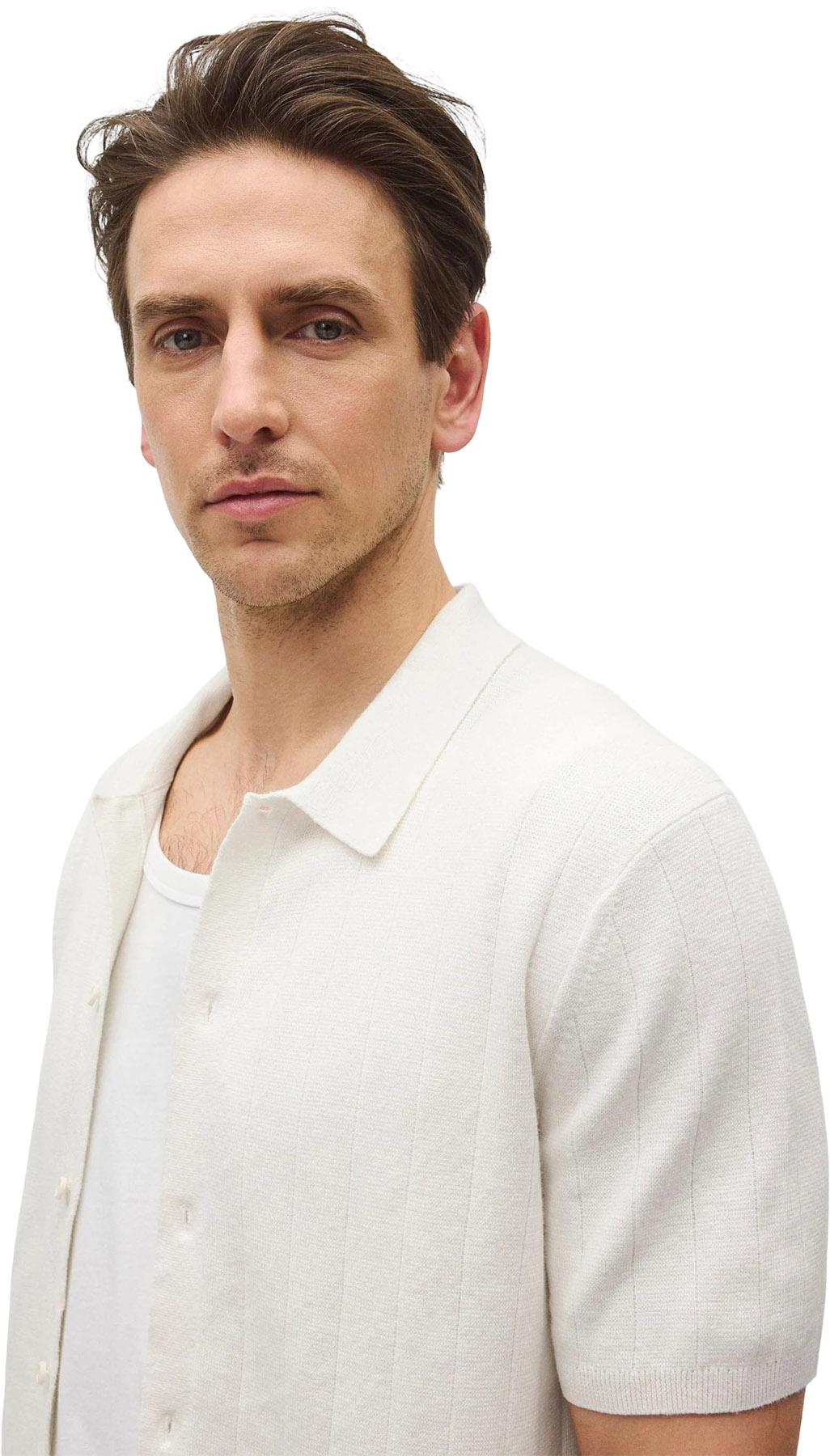 Product gallery image number 2 for product Piazza Cotton Linen Shirt - Men's