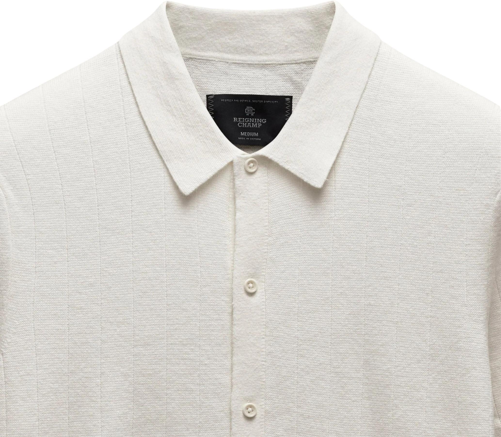 Product gallery image number 3 for product Piazza Cotton Linen Shirt - Men's