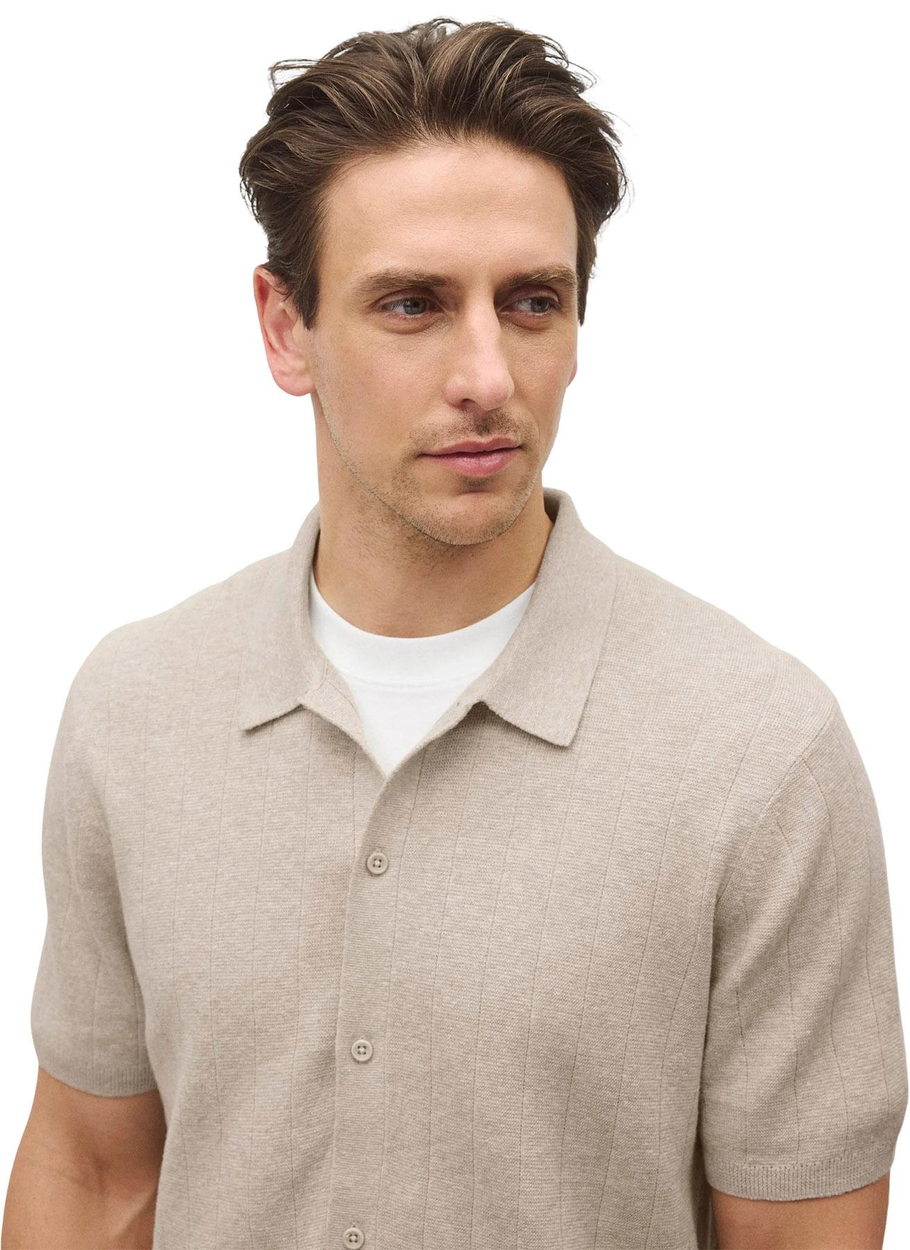 Product gallery image number 3 for product Piazza Cotton Linen Shirt - Men's
