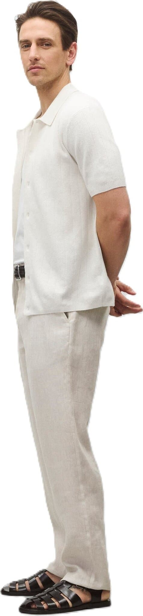 Product gallery image number 4 for product Piazza Cotton Linen Shirt - Men's