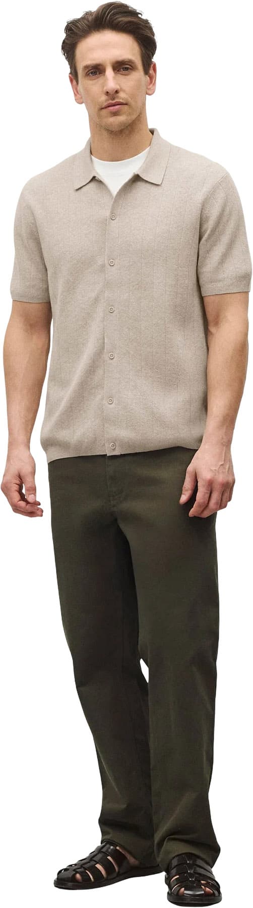 Product gallery image number 7 for product Piazza Cotton Linen Shirt - Men's