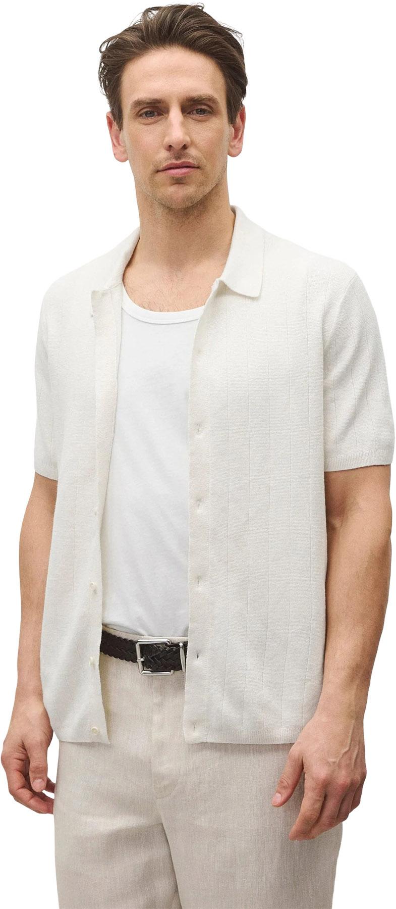 Product gallery image number 7 for product Piazza Cotton Linen Shirt - Men's