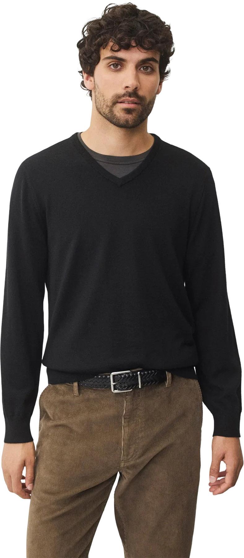 Product gallery image number 4 for product Lightweight Merino Harry V-Neck Sweater - Men's