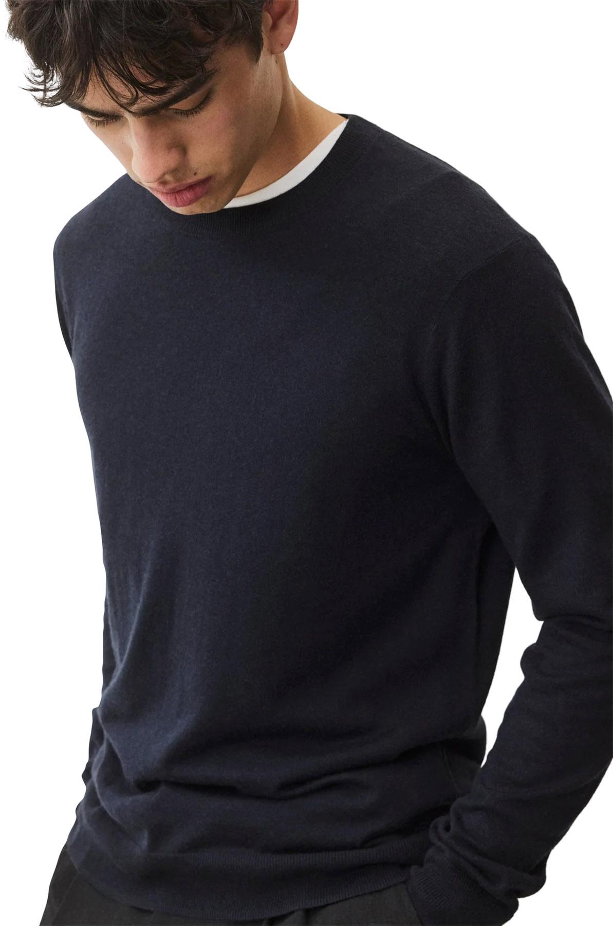 Product gallery image number 3 for product Silk Cashmere Gallery Crewneck - Men's