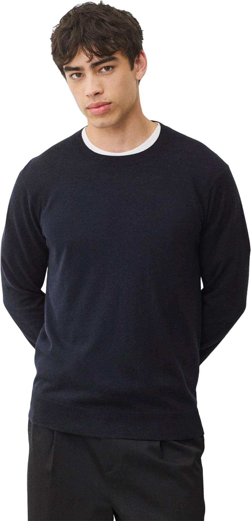 Product gallery image number 4 for product Silk Cashmere Gallery Crewneck - Men's