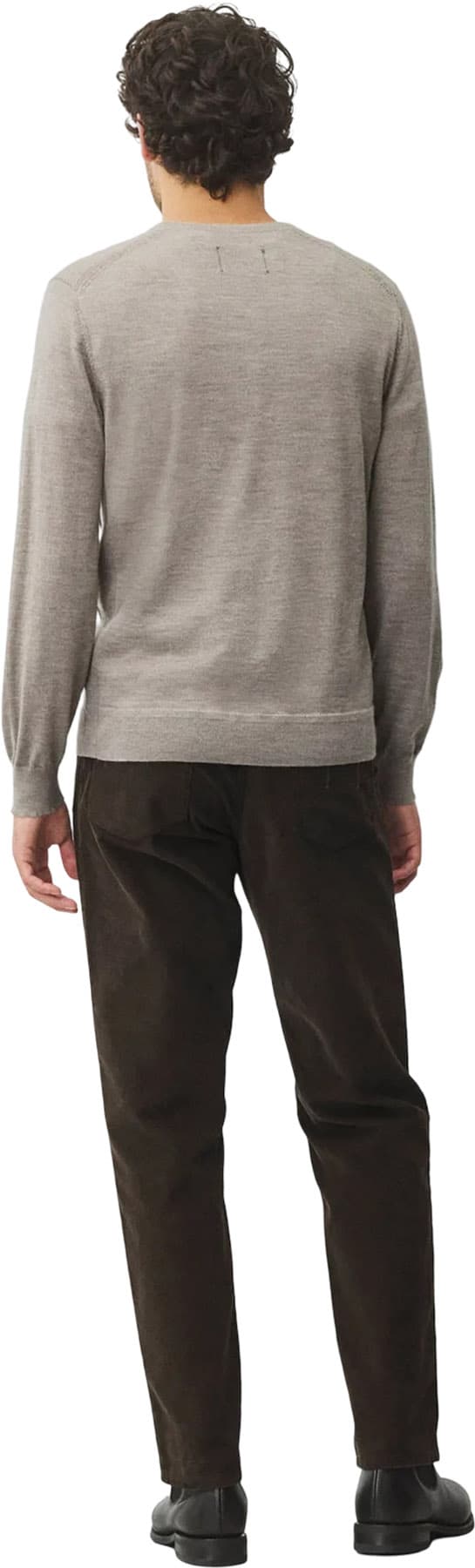 Product gallery image number 2 for product Lightweight Merino Harry Crewneck - Men's