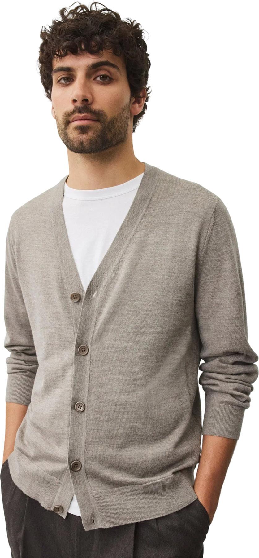 Numéro de l'image de la galerie de produits 5 pour le produit Cardigan léger en mérinos Harry - Homme