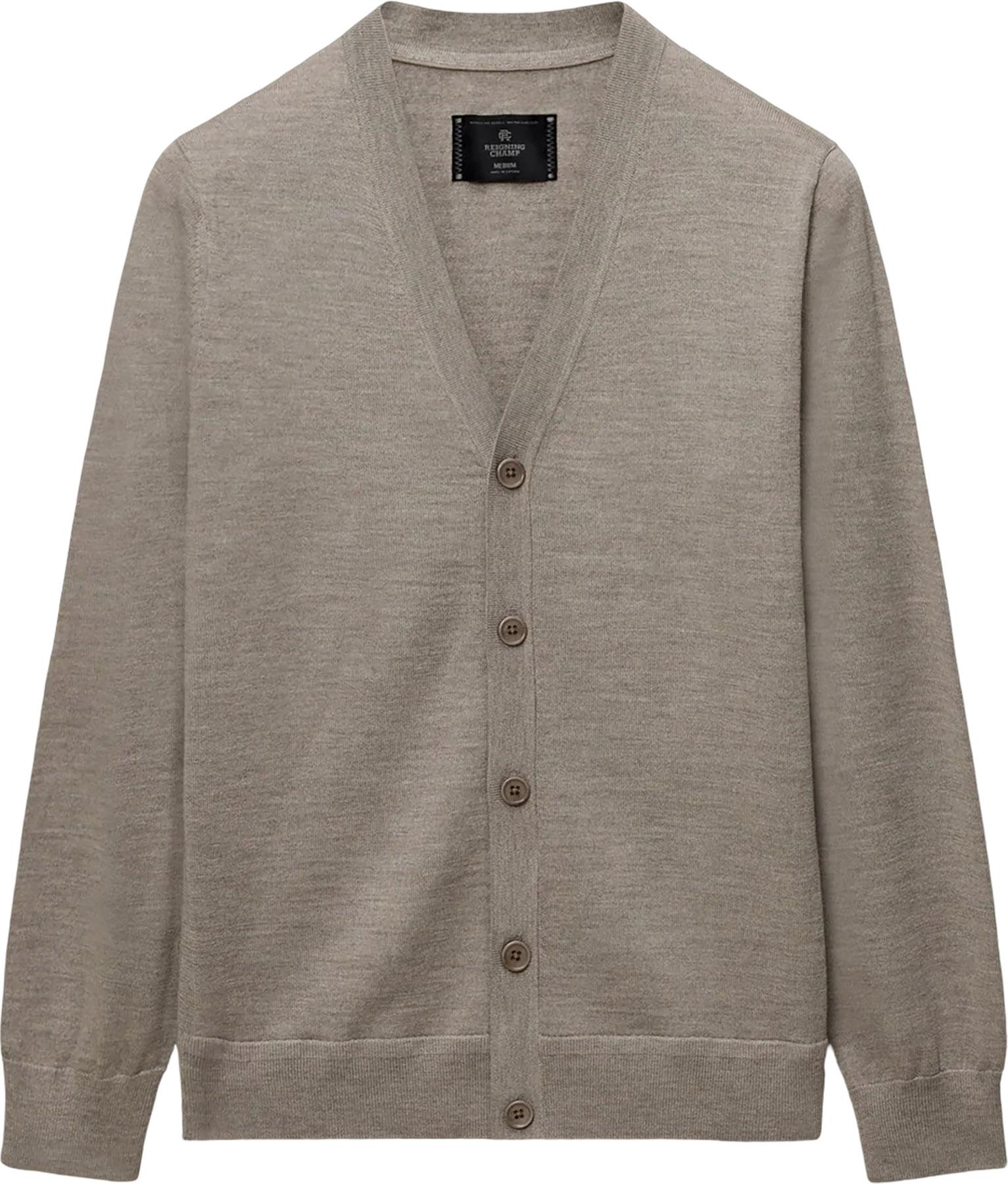 Image de produit pour Cardigan léger en mérinos Harry - Homme