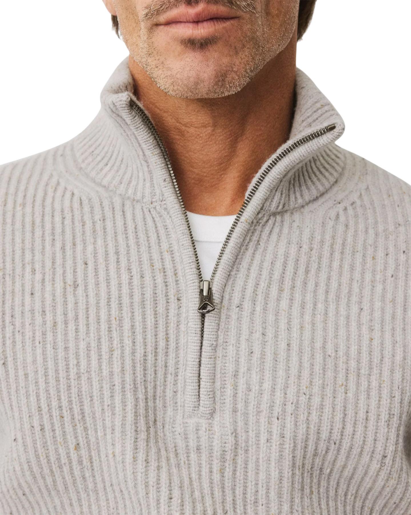 Product gallery image number 5 for product Merino Kenny Quarter Zip Sweater - Men's