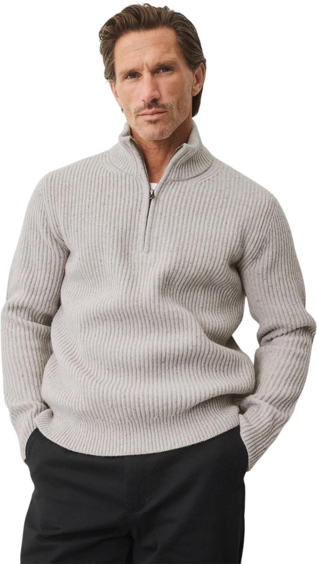 Product gallery image number 2 for product Merino Kenny Quarter Zip Sweater - Men's