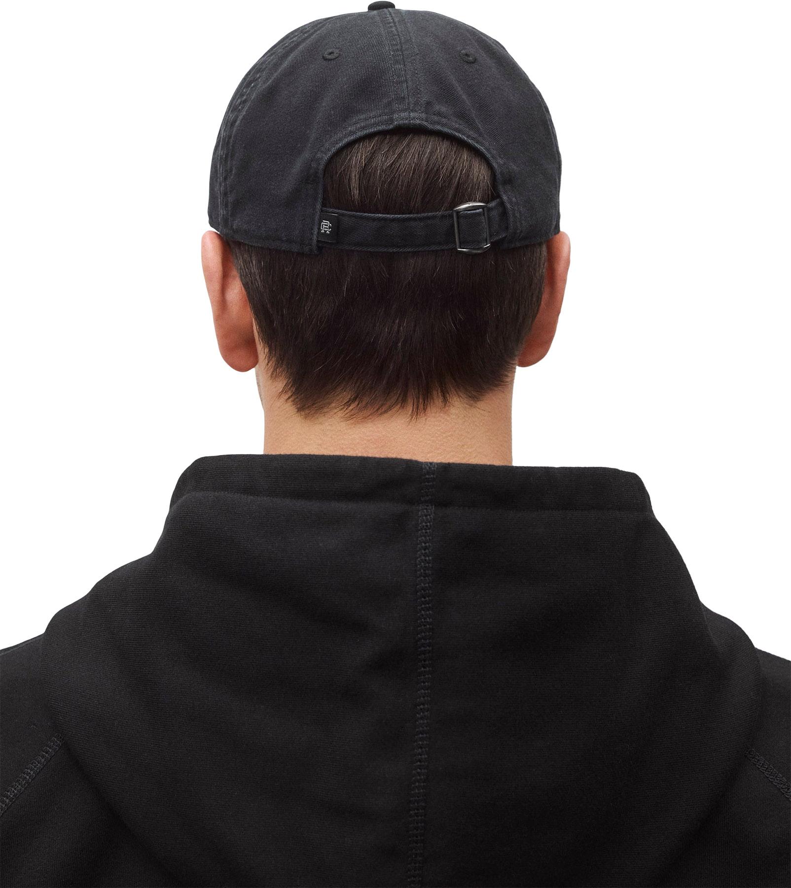 Product gallery image number 3 for product Cotton Chino Low Pro Monogram Strapback Cap - Unisex