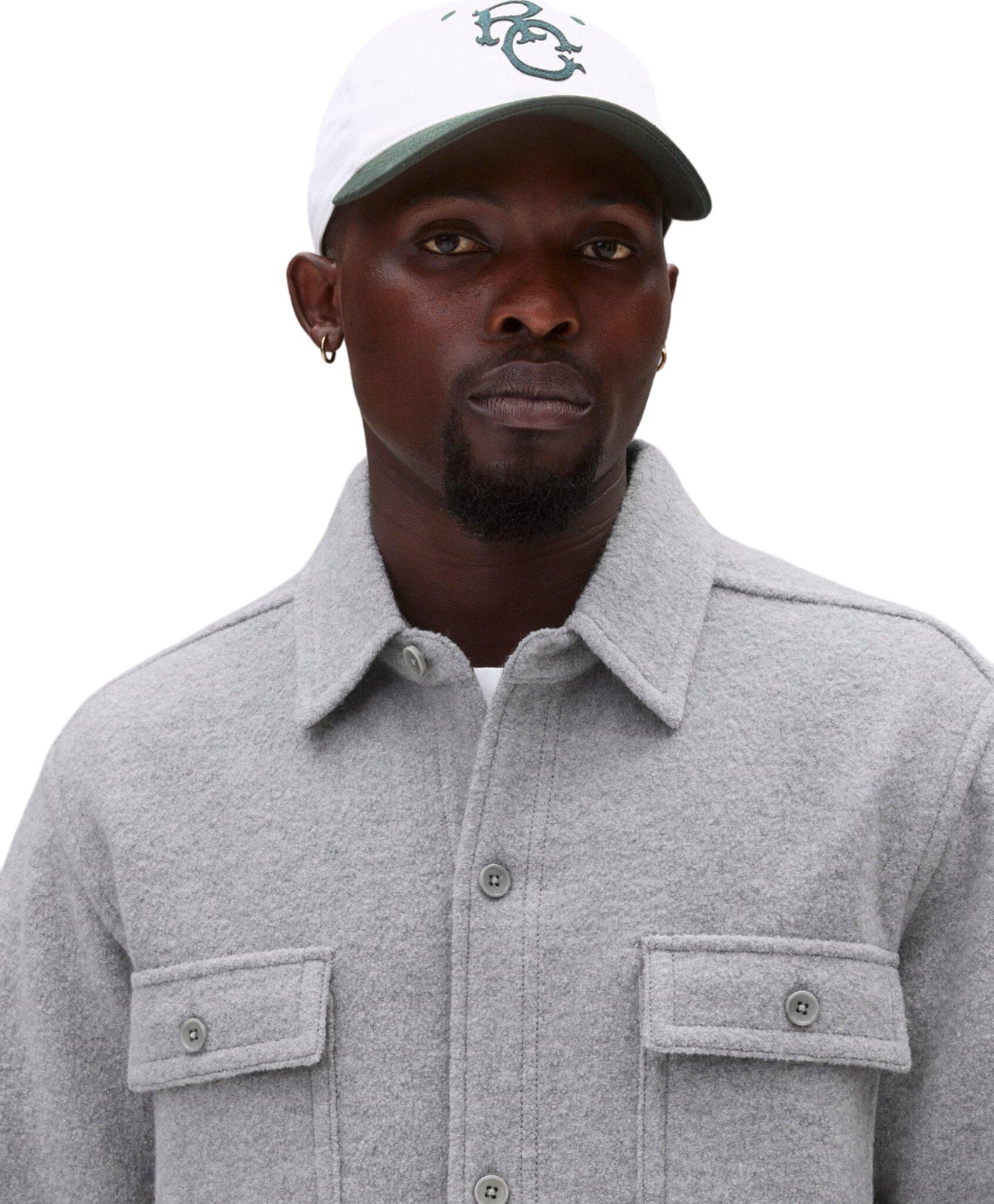 Product gallery image number 6 for product Boiled Wool Warden Overshirt - Unisex