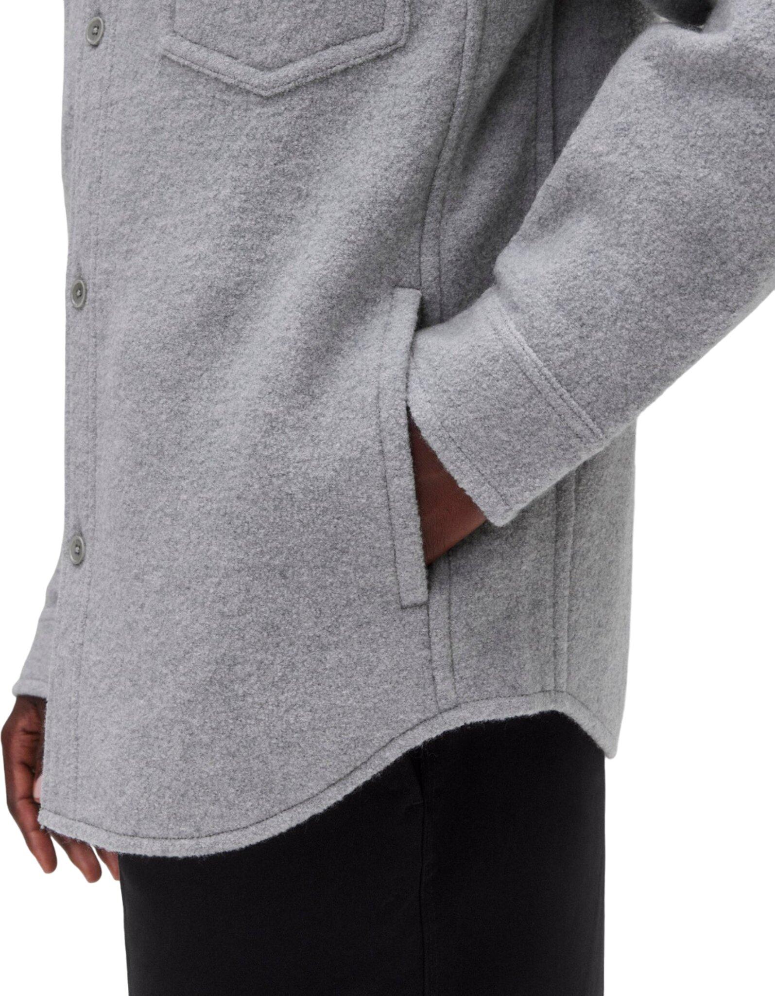 Product gallery image number 7 for product Boiled Wool Warden Overshirt - Unisex