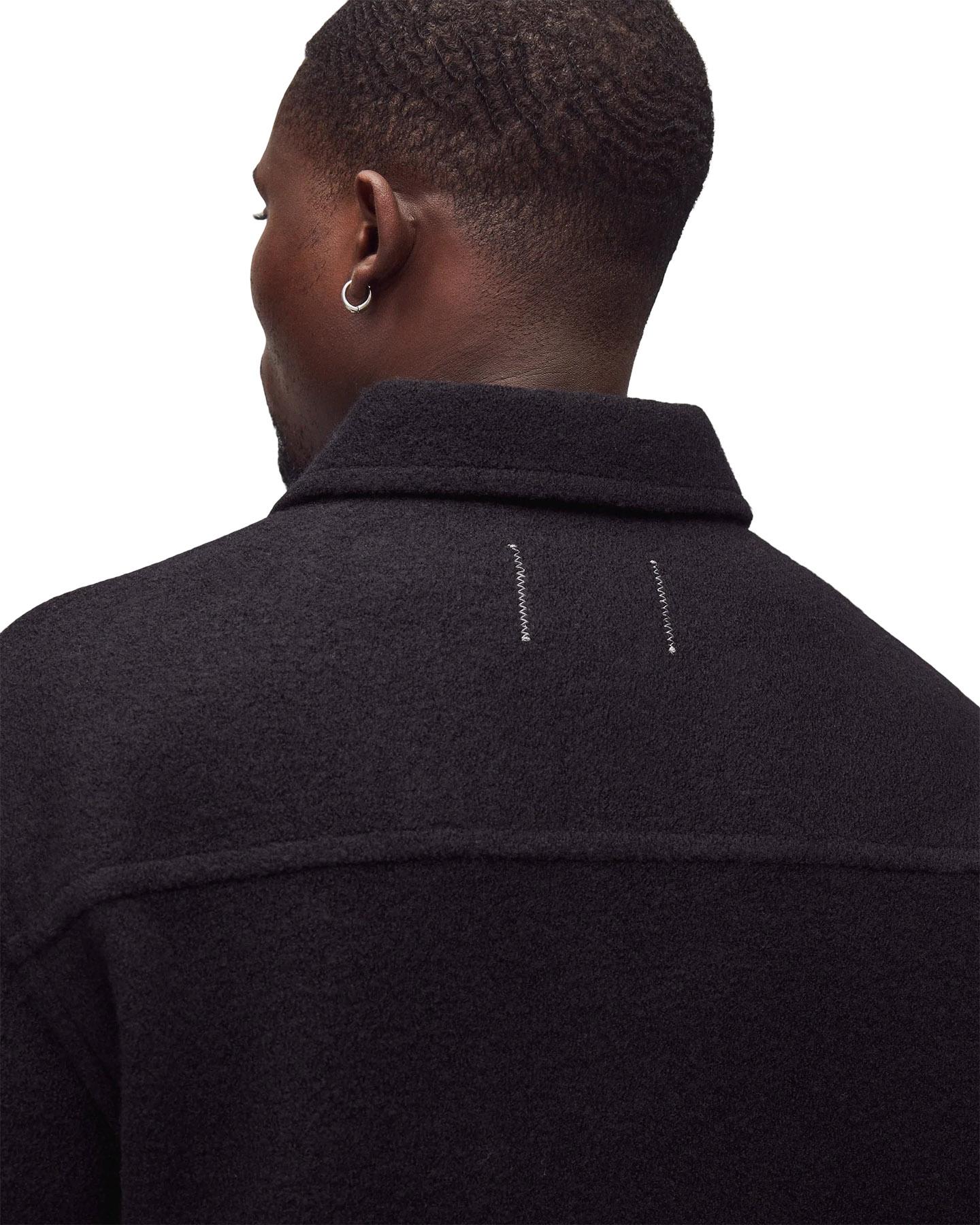 Product gallery image number 8 for product Boiled Wool Warden Overshirt - Unisex