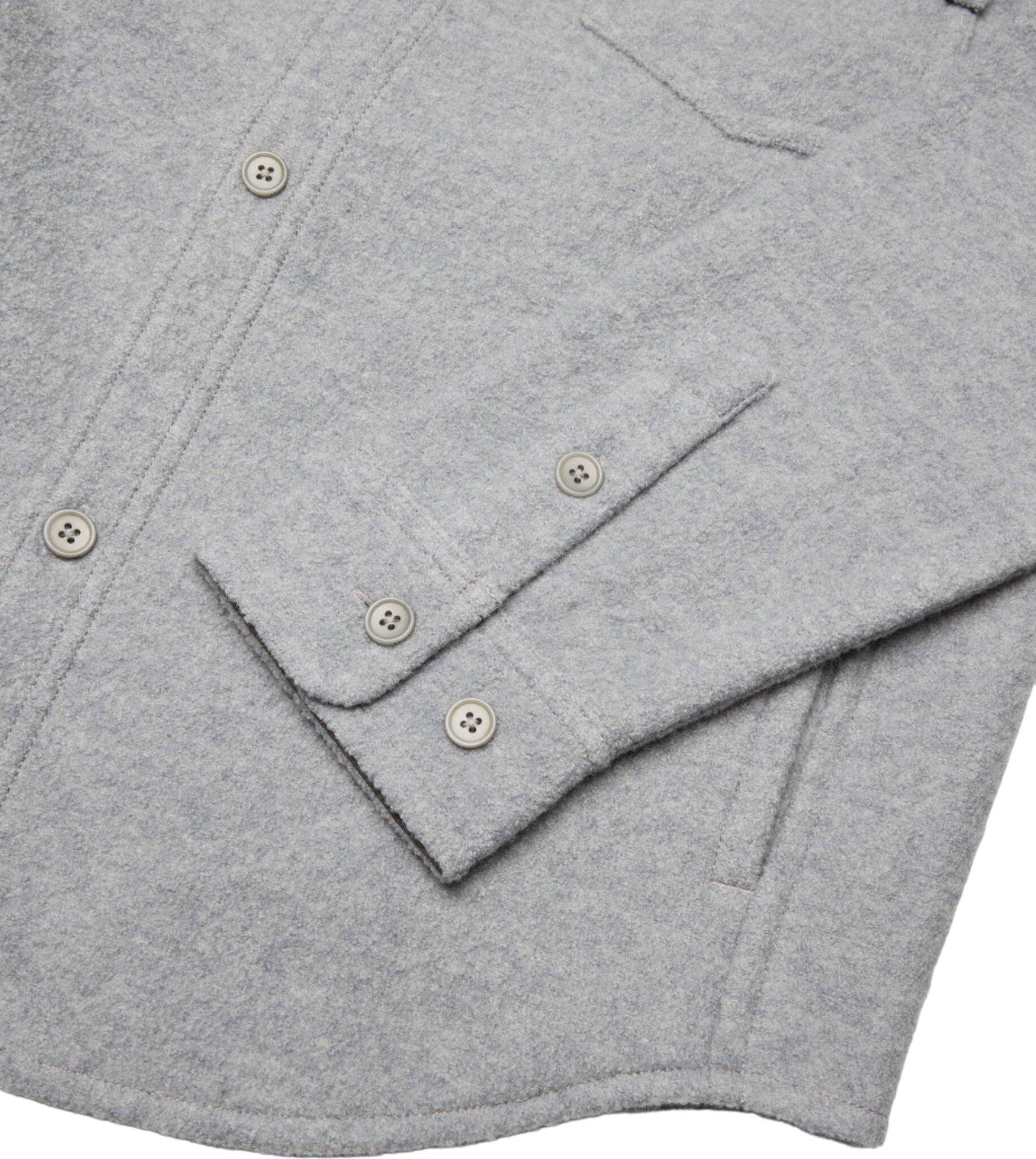 Product gallery image number 4 for product Boiled Wool Warden Overshirt - Unisex