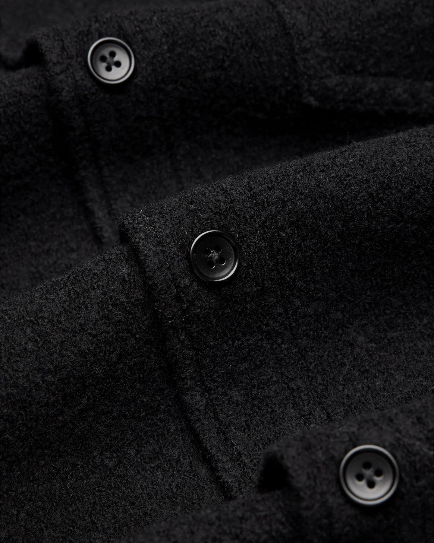 Product gallery image number 4 for product Boiled Wool Warden Overshirt - Unisex