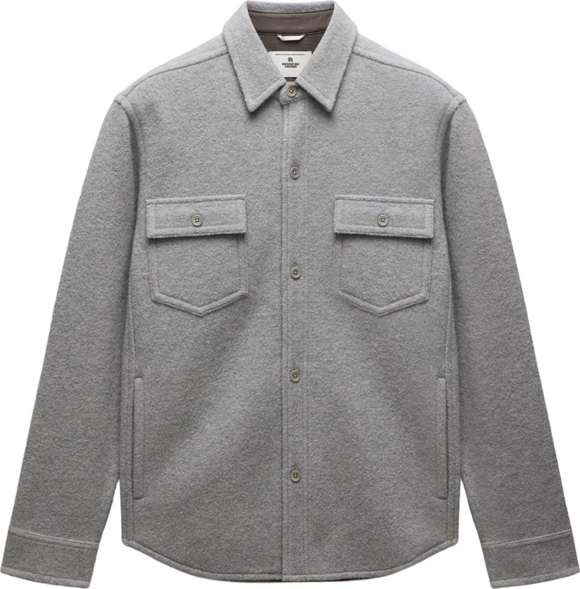 Product gallery image number 1 for product Boiled Wool Warden Overshirt - Unisex