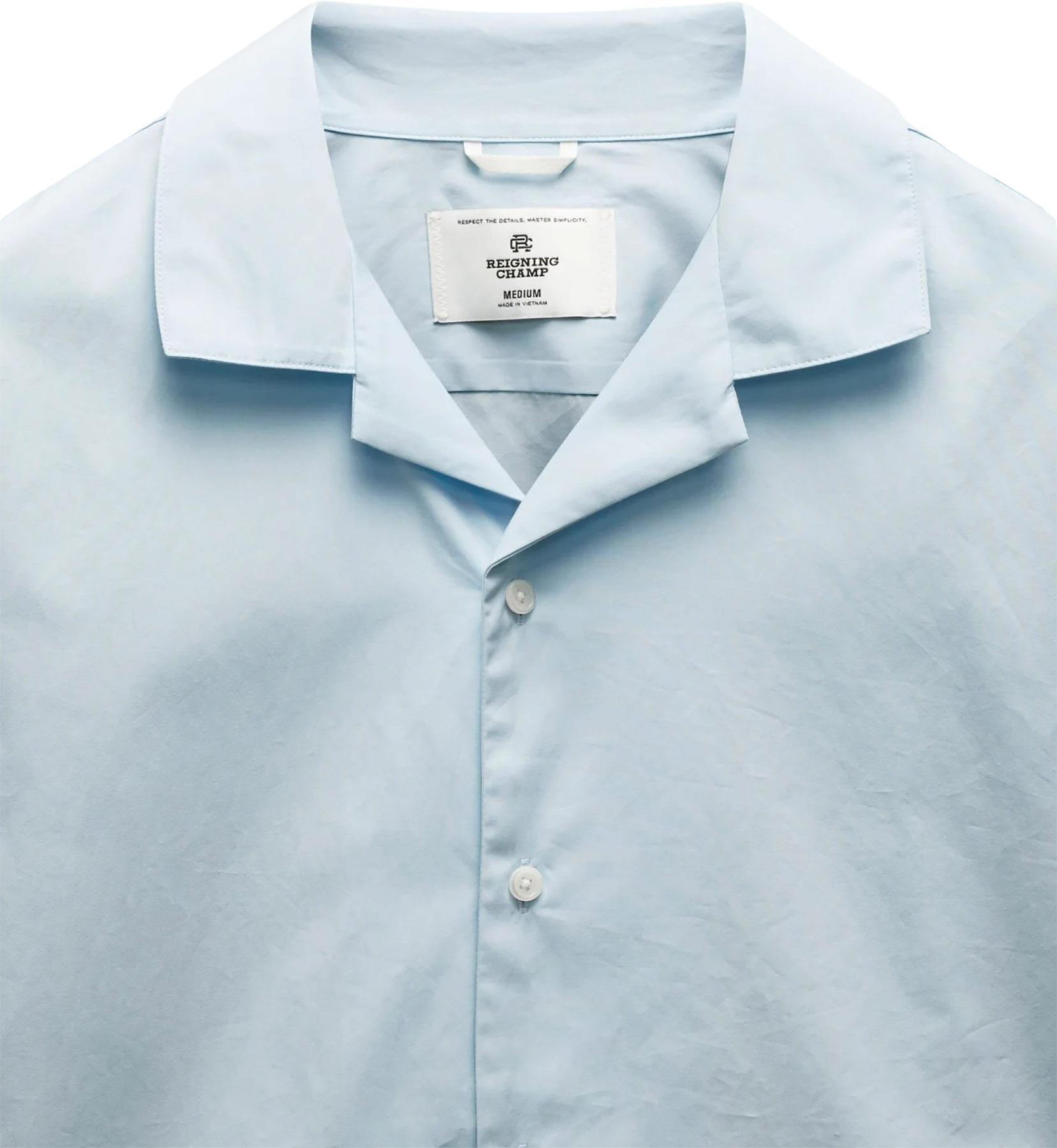 Product gallery image number 3 for product Palermo Cotton Poplin Relaxed Camp Shirt - Men's